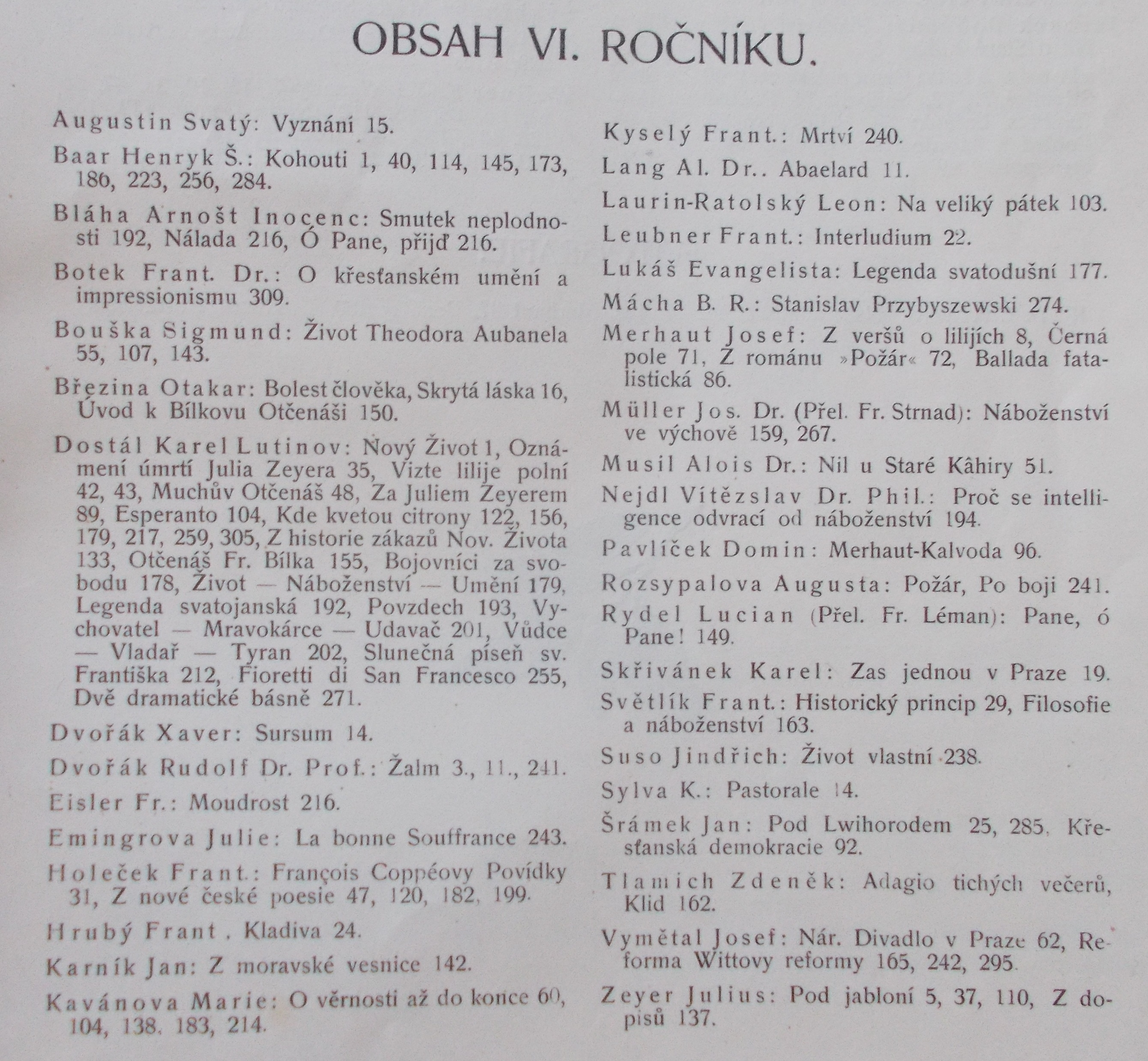 Nový život - měsíčník pro umění, vzdělání a zábavu - ročník 6. (1901)