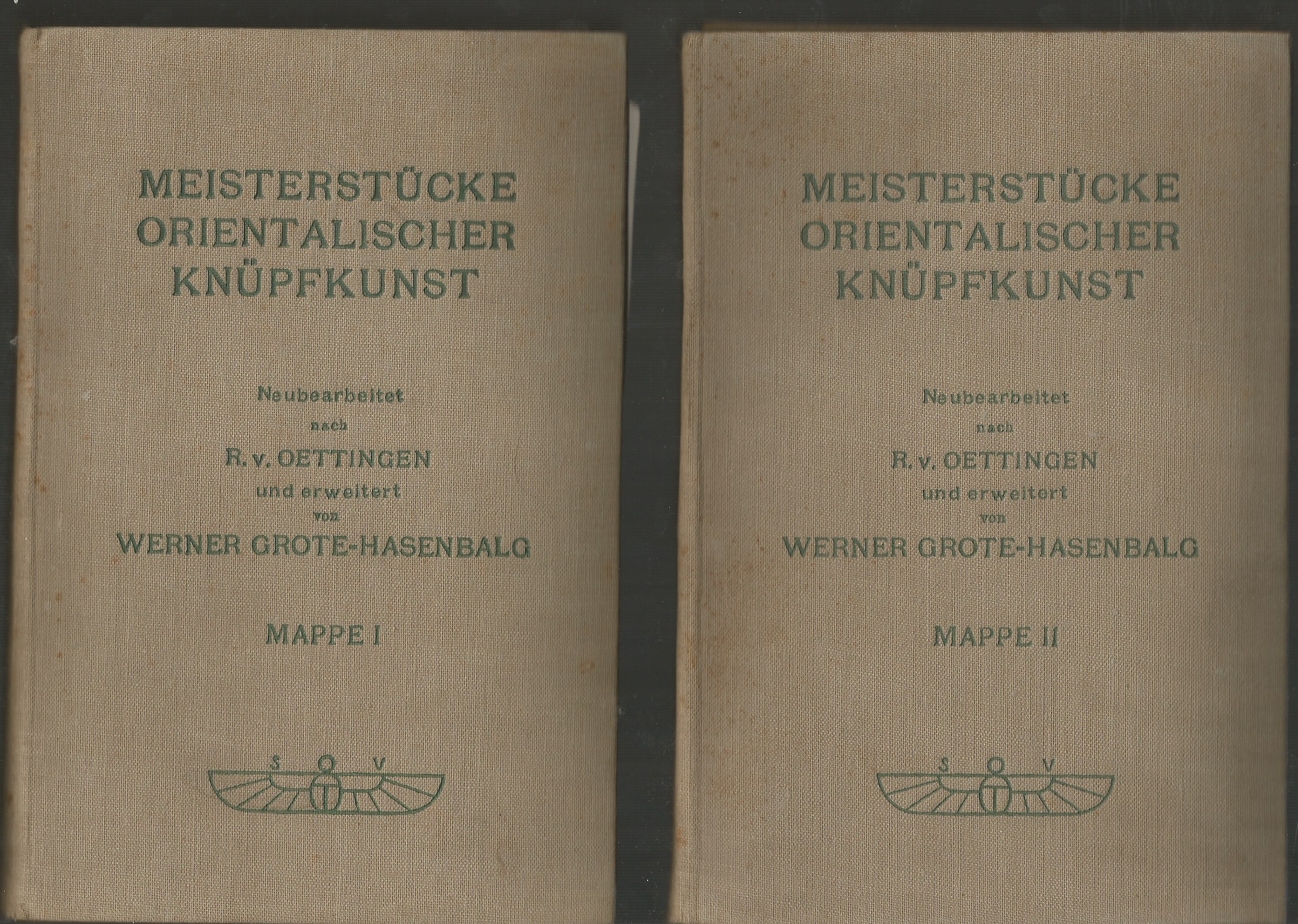Meisterstücke Orientalischer Knüpfkunst, Mappe I.+II.