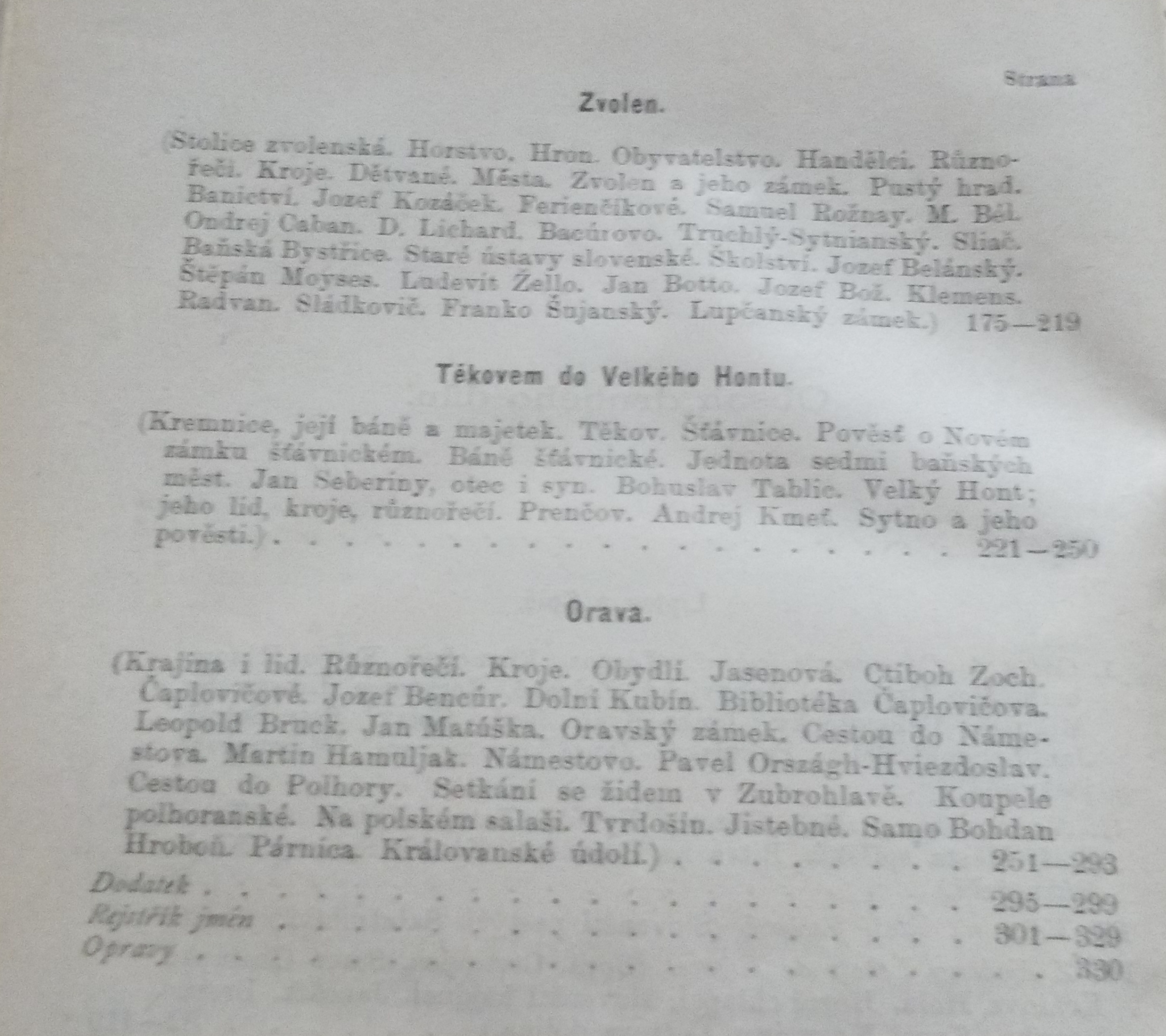 Rudolf Pokorný: Z potulek po Slovensku I+II