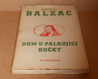 Honoré de Balzac: Dům u pálkující kočky - obálka František Tichý