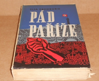 Ilja Erenburg: Pád Paříže - obálka Antonín Pelc