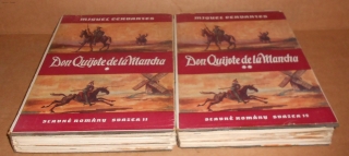 Miguel de Cervantes: don Quijote de la Mancha - obálka Emil Kotrba